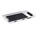 Solid Color NFC Battery Back Cover for Nokia Lumia 820(White)