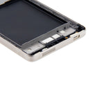 Front Housing LCD Frame Bezel Plate for Xiaomi Mi 4(Silver)