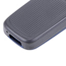 Full Housing Cover (Front Cover + Middle Frame Bezel + Battery Back Cover) for Nokia 1200 / 1208 / 1209(Blue)