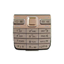 Mobile Phone Keypads Housing with Menu Buttons / Press Keys for Nokia E52(Gold)