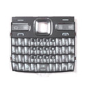 Mobile Phone Keypads Housing with Menu Buttons / Press Keys for Nokia E72(Silver)
