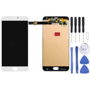 LCD Screen and Digitizer Full Assembly for Meizu Pro 5 (White)