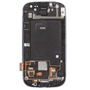 Original LCD Screen and Digitizer Full Assembly with Frame for Samsung Galaxy SIII / i9300(White)
