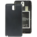 Original Litchi Texture Plastic Battery Cover for Galaxy Note III / N9000(Black)