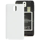 Litchi Texture Original Plastic Battery Cover For Galaxy Note III / N9000(White)