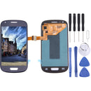 Original LCD Screen and Digitizer Full Assembly for Galaxy SIII mini / i8190(Blue)
