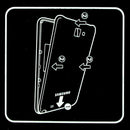 Original Back Cover for Samsung Galaxy Note / i9220 / N7000(Black)