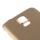 High Quality Plastic Material Battery Housing Door Cover with Waterproof Function for Galaxy S5 / G900 (Gold)