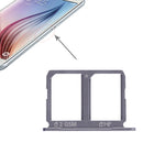 2 SIM Card Tray for Galaxy S6(Grey)