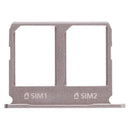2 SIM Card Tray for Galaxy S6(Gold)