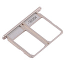 2 SIM Card Tray for Galaxy S6(Gold)