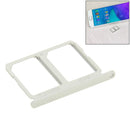 2 SIM Card Tray for Galaxy S6(Silver)