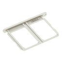 2 SIM Card Tray for Galaxy S6(Silver)