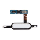 Home Button Flex Cable with Fingerprint Identification for Galaxy Tab S 10.5 / T800(White)