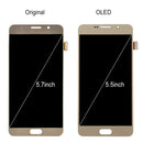 5.7 inch Original LCD Screen and Digitizer Full Assembly for Galaxy Note 5 / N9200, N920I, N920G, N920G/DS, N920T, N920A(White)