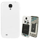 Original Middle Frame Bezel with Back Cover for Samsung Galaxy S IV / i9500(White)