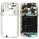 Original Middle Frame Bezel with Back Cover for Samsung Galaxy S IV / i9500(White)