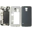 Full Housing Faceplate Cover for Galaxy S5 / G9008V(Black)