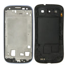 Full Housing LCD Frame Bezel Plate + Back Cover for Galaxy S III / i747(Blue)
