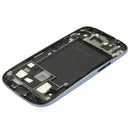 Full Housing LCD Frame Bezel Plate + Back Cover for Galaxy S III / i747(Blue)