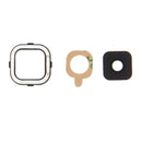 10 PCS Camera Lens Cover for Galaxy A7 / A700(Black)
