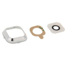 10 PCS Camera Lens Cover for Galaxy A7 / A700(White)