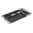 Front Housing LCD Frame Bezel Plate for Galaxy Note Edge / N915(White)