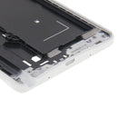 Front Housing LCD Frame Bezel Plate for Galaxy Note Edge / N915(White)