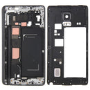 Full Housing Cover (Front Housing LCD Frame Bezel Plate + Middle Frame Bezel ) for Galaxy Note Edge / N915(Black)