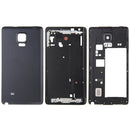 Full Housing Cover (Front Housing LCD Frame Bezel Plate + Middle Frame Bezel + Battery Back Cover ) for Galaxy Note Edge / N915(Black)