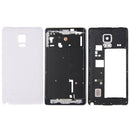 Full Housing Cover (Front Housing LCD Frame Bezel Plate + Middle Frame Bezel + Battery Back Cover ) for Galaxy Note Edge / N915(White)