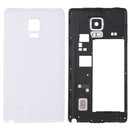Full Housing Cover (Middle Frame Bezel + Battery Back Cover ) for Galaxy Note Edge / N915(White)