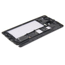 Full Housing Cover (Middle Frame Bezel + Battery Back Cover ) for Galaxy Note Edge / N915(White)