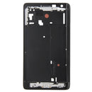 Full Housing Cover (Front Housing LCD Frame Bezel Plate + Battery Back Cover ) for Galaxy Note Edge / N915(Black)