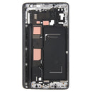 Full Housing Cover (Front Housing LCD Frame Bezel Plate + Battery Back Cover ) for Galaxy Note Edge / N915(Black)