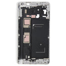 Full Housing Cover (Front Housing LCD Frame Bezel Plate + Battery Back Cover ) for Galaxy Note Edge / N915(White)