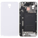 Full Housing Cover (Front Housing LCD Frame Bezel Plate + Battery Back Cover ) for Galaxy Note 3 Neo / N7505(White)