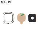 10 PCS Camera Lens Cover for Galaxy A5 / A500(Black)