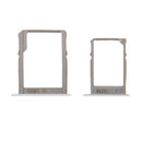 SIM Card Tray & Micro SD Card Tray for Galaxy A3 / A300 & A5 / A500 & A7 / A700(White)