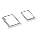 SIM Card Tray & Micro SD Card Tray for Galaxy A3 / A300 & A5 / A500 & A7 / A700(White)