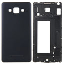 Full Housing Cover (Front Housing LCD Frame Bezel Plate + Rear Housing ) for Galaxy A5 / A500(Black)