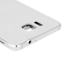 Full Housing Cover (Front Housing LCD Frame Bezel Plate + Middle Frame Bezel Back Plate Housing Camera Lens Panel + Battery Back Cover ) for Galaxy Alpha / G850(White)