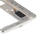 Middle Frame Bezel Back Plate Housing Camera Lens Panel for Galaxy Note 4 / N910F(White)