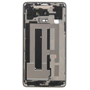 Full Housing Cover (Front Housing LCD Frame Bezel Plate + Middle Frame Bezel Back Plate Housing Camera Lens Panel ) for Galaxy Note 4 / N910F(Black)