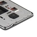 Full Housing Cover (Front Housing LCD Frame Bezel Plate + Middle Frame Bezel Back Plate Housing Camera Lens Panel ) for Galaxy Note 4 / N910F(Black)