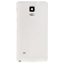 Full Housing Cover (Middle Frame Bezel Back Plate Housing Camera Lens Panel + Battery Back Cover ) for Galaxy Note 4 / N910F(White)