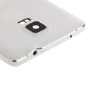 Full Housing Cover (Middle Frame Bezel Back Plate Housing Camera Lens Panel + Battery Back Cover ) for Galaxy Note 4 / N910F(White)