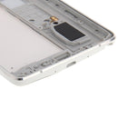 Full Housing Cover (Middle Frame Bezel Back Plate Housing Camera Lens Panel + Battery Back Cover ) for Galaxy Note 4 / N910F(White)