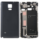 Full Housing Cover (Front Housing LCD Frame Bezel Plate + Battery Back Cover ) for Galaxy Note 4 / N910F(Black)