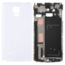 Full Housing Cover (Front Housing LCD Frame Bezel Plate + Battery Back Cover ) for Galaxy Note 4 / N910F(White)